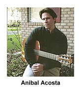 Guitarist Anibal Acosta